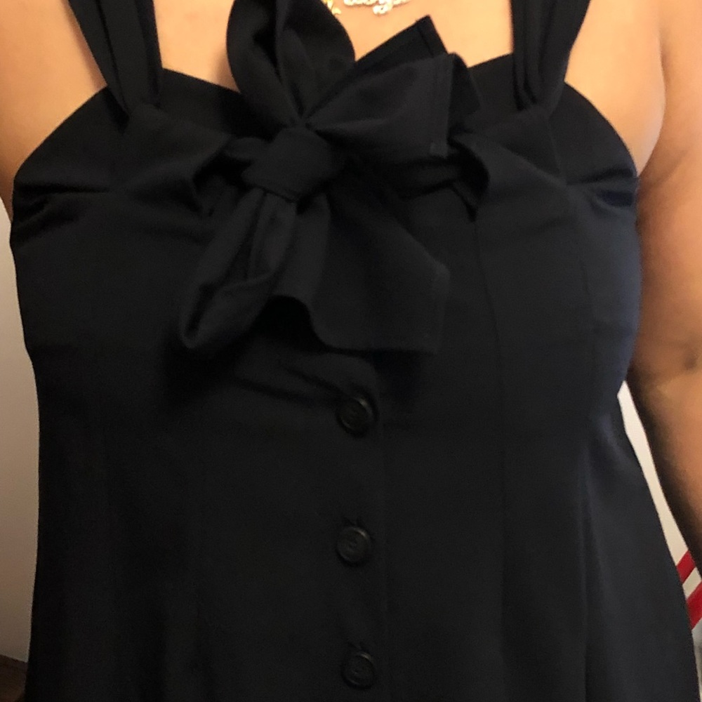 Navy buttoned down top - Picture 7 of 7